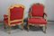 Louis XV Style Armchairs, Set of 2 3