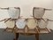 Chairs in Rosewood with Gold Bronze Tips by Paolo Buffa, 1950s, Set of 6 10