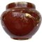 Rotgoldene Vase aus Verbanum Stone von Guido Andlovitz, Sci Laveno, 1930er 2
