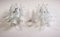 Italienische Vintage Murano Wandlampen im Stil von Mazzega, 1990, 2er Set 5