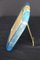 Himmelblauer Twisted Bilderrahmen aus Muranoglas & Messing von Barovier E Toso 10