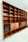 Bookcase Veneered in Mahogany with Elements Engraved by Tommaso Gnone, 1950s 7