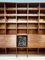 Librería de chapa de caoba con elementos grabados de Tommaso Gnone, años 50, Imagen 4
