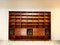 Bookcase Veneered in Mahogany with Elements Engraved by Tommaso Gnone, 1950s 1