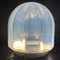 Lámpara de mesa de vidrio iridiscente atribuida a Aldo Nason, Imagen 3