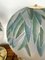 Italienische Palm Tree Lampenschirme aus Messing & Muranoglas von Ghisetti, 1980er, 2er Set 6