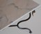 Coffee Table with Pink Marble Top and Wrought Iron Base from Cupioli Living 2
