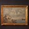 Grande paesaggio marino, XX secolo, Olio su tavola, Incorniciato, Immagine 1