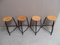 Vintage Stackable Stools, 1960s, Set of 4 5