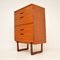 Vintage Walnut Chest of Drawers attributed to Uniflex, 1960s 6