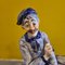 Italian Porcelain Sculpture of a Painter in the style of Capodimonte, 1980s, Image 2