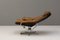 Leather Recliner with Footstool, 1970s, Set of 2, Image 5