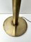 Italian Murano Glass Brass Floor Lamp attributed to Aldo Nason for Mazzega, 1970s 3