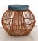 Mid-Century Bamboo Stool with New Cushion attributed to Janine Abraham & Dirk Jan Rol, 1960s 12