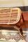 Vintage Bamboo and Wicker Bench, Italy, 1970s 7