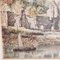 Alfred Henry Vickers, Scena costiera della scuola inglese, acquerello, inizio XX secolo, con cornice, Immagine 11