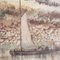 Alfred Henry Vickers, Scena costiera della scuola inglese, acquerello, inizio XX secolo, con cornice, Immagine 12