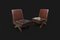 Fireside Lounge Chairs PJ-SI-36-A by Pierre Jeanneret, 1950s, Set of 2 1