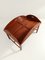 Vintage Georgian Style Oval Mahogany Butlers Coffee Tray Table, 1960s 21