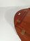 Vintage Georgian Style Oval Mahogany Butlers Coffee Tray Table, 1960s 9