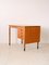 Extendable Teak Desk with 3 Drawers, 1960s 7