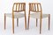 Dänische Modell 83 Stühle aus Palisander von Niels Moller, 1970er, 4er Set 3