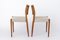 Danish Rosewood Model 83 Chairs by Niels Moller, 1970s, Set of 4, Image 5
