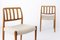 Danish Rosewood Model 83 Chairs by Niels Moller, 1970s, Set of 4 4