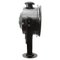 Industrielle Vintage Stehlampe aus Gusseisen mit schwarzer Emaille 2