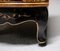 Black Lacquer Bedside Table with Hand Painted Blossom & Gold Decoration 15