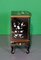 Black Lacquer Bedside Table with Hand Painted Blossom & Gold Decoration 8