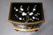 Black Lacquer Bedside Table with Hand Painted Blossom & Gold Decoration, Image 14