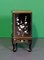 Black Lacquer Bedside Table with Hand Painted Blossom & Gold Decoration 10