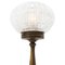 Vintage French Brass & Glass Table Lamp, 1920s 3