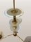 Lámpara de araña de latón cromado, años 30, Imagen 6