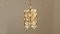 Hollywood Regency Deckenlampe aus Messing & Kristallglas von Christoph Palme für Palwa 1