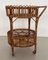 Mid-Century Italian Bamboo and Rattan Serving Bar Cart or Trolley, 1970s, Image 5
