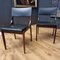 Rosewood Dining Chairs with Leather Seats by Carlo De Carli for Luigi Sormani, 1960s, Set of 4 5