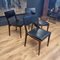 Rosewood Dining Chairs with Leather Seats by Carlo De Carli for Luigi Sormani, 1960s, Set of 4, Image 7