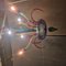 Lámpara de araña de Murano de Fratelli Toso, años 80, Imagen 2