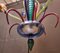 Lámpara de araña de Murano de Fratelli Toso, años 80, Imagen 8