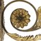 Große Goldene Wandlampen mit Blumen und wirbelnden Armen & Voluten, 1700er, 2er Set 6