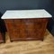 19th Century Genoese Chests of Drawers with Carrara Marble Tops, 1820, Set of 2, Image 9