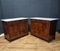 19th Century Genoese Chests of Drawers with Carrara Marble Tops, 1820, Set of 2 10