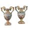 Vases en Céramique de Capodimonte, Set de 2 1