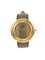 Reloj con esfera redonda a rayas para niños negro / dorado de Fendi, Imagen 1