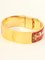 Loquet Enamel Bangle Watch Red from Hermes 11