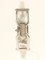 Orologio rettangolare con logo e bracciale argento/nero di Gucci, Immagine 3