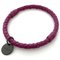 Bangle Purple Intrecciato Ec-19879 Leather Bracelet Womens from Bottega Veneta 6