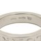 Double Ring 1pd Diamond K18wg 750wg White Gold Size 11.5 #11.5 An853348 from Bvlgari 4